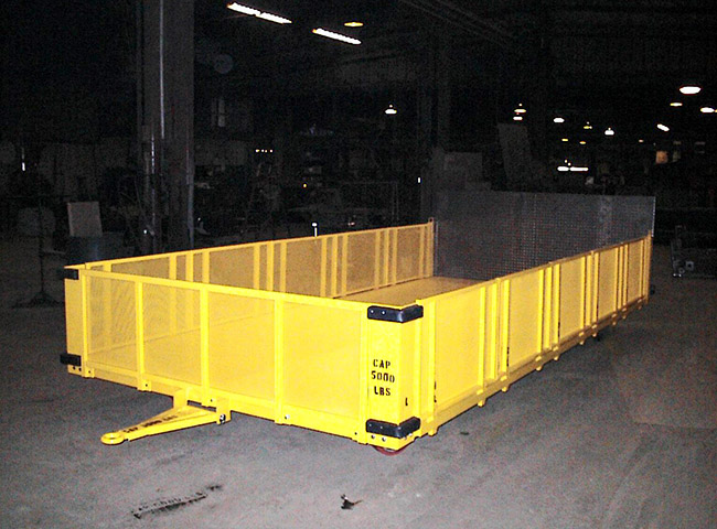 caster steer trailer